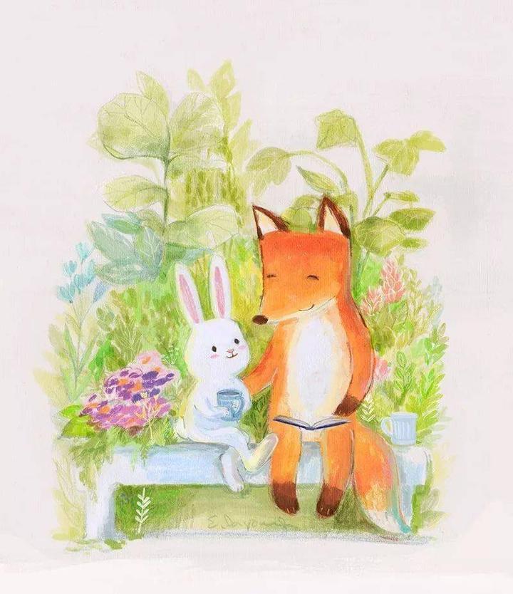 小兔子和小狐狸的故事(1)
