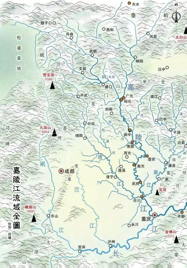 为什么有两条岷江?两条岷江相连吗?为什么不改个名字区分开呢?