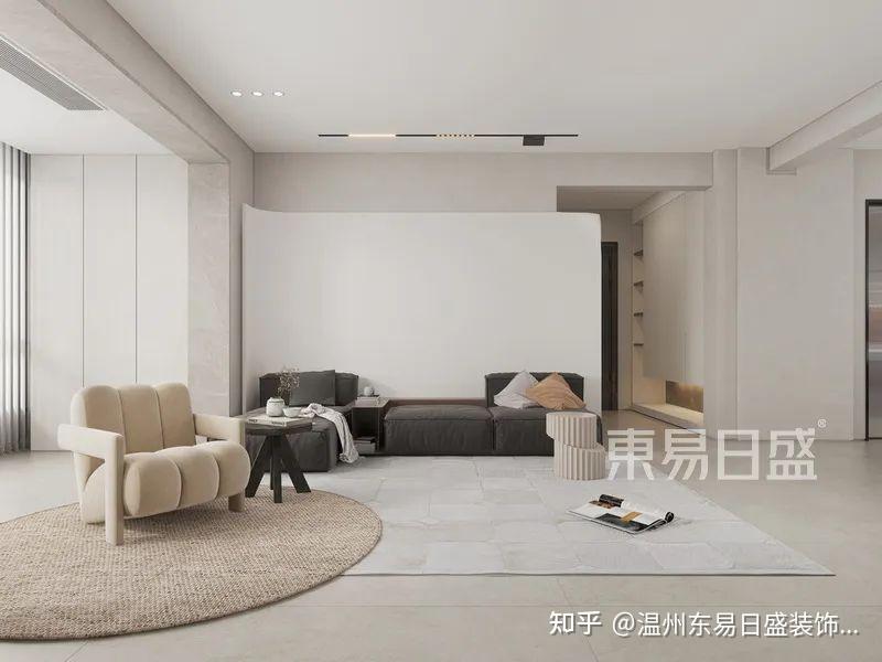 【案例】135㎡三居室 | 这套现代极简风装修,长在了我的审美上! - 知乎