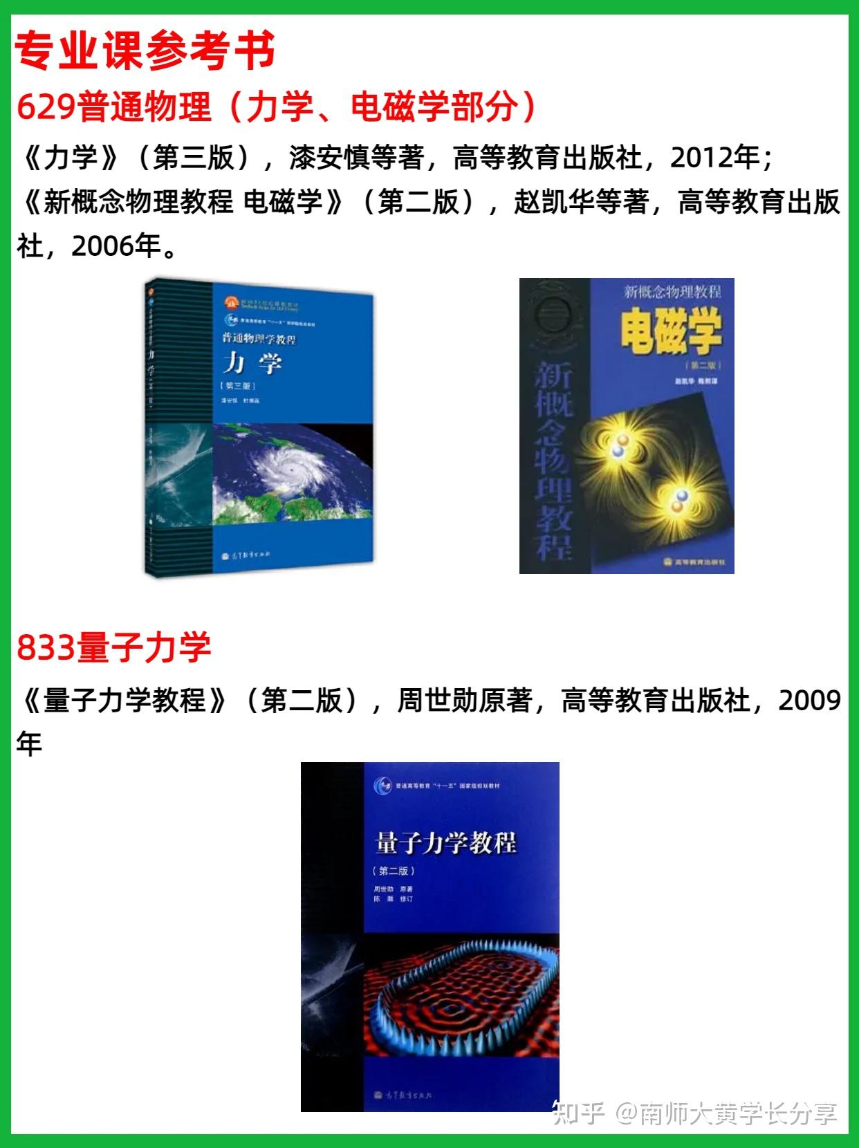 南京师范大学物理学考研难度全面分析！ - 知乎