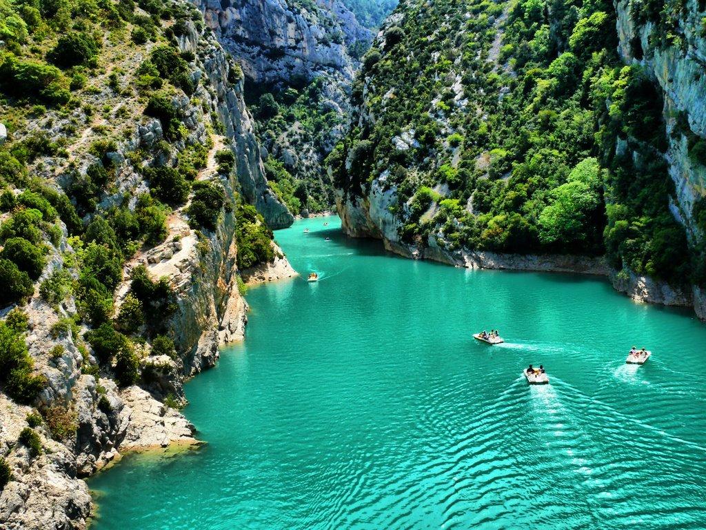 法國: 凡爾登大峽谷 & 聖十字湖 (Gorges du Verdon & Sainte-Croix du Verdon, France)