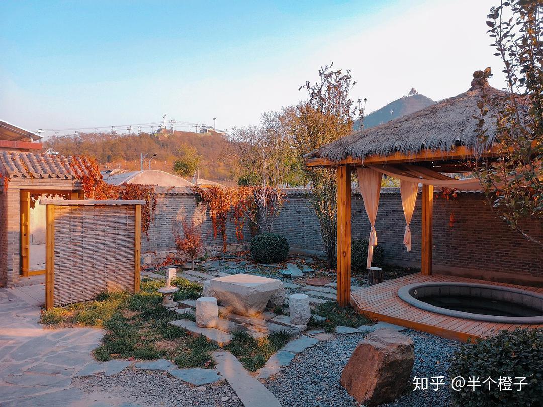 收藏丨北京可以泡私汤的温泉民宿3米大床超暖房间