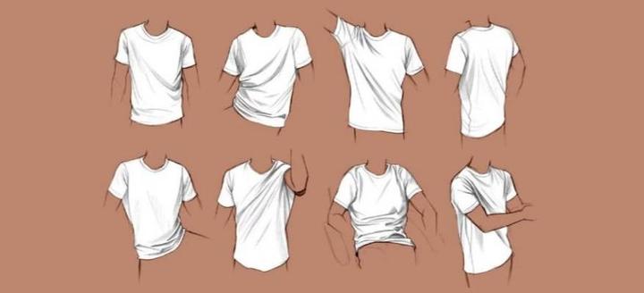 初学者画褶皱一点都不难长袖衣服褶皱画法教学