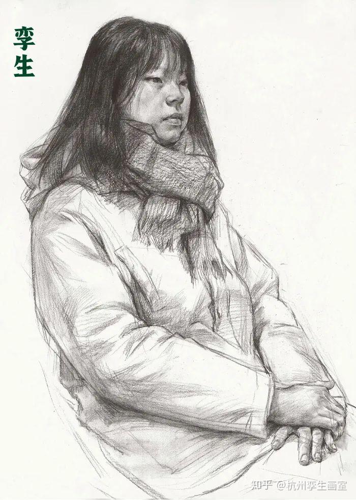 高考后两周校考美院必考夏装孪生汪小灵校长最新示范学起来