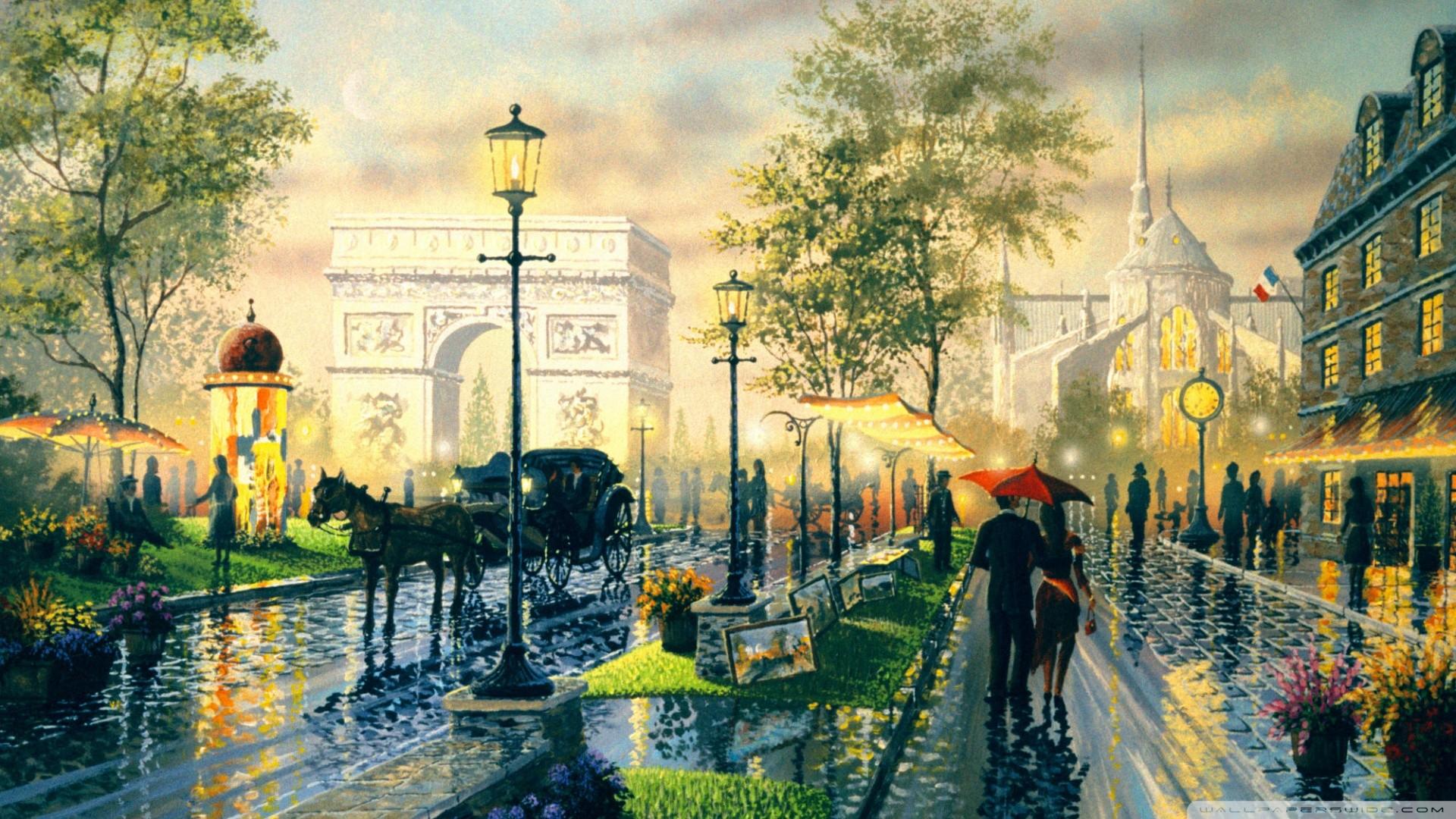 谁能给我一些20世纪欧洲复古的街景老照片