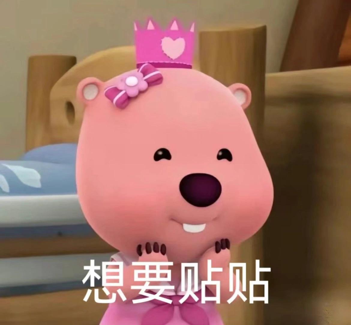 可以给我看看你的小海狸loopy的表情包吗