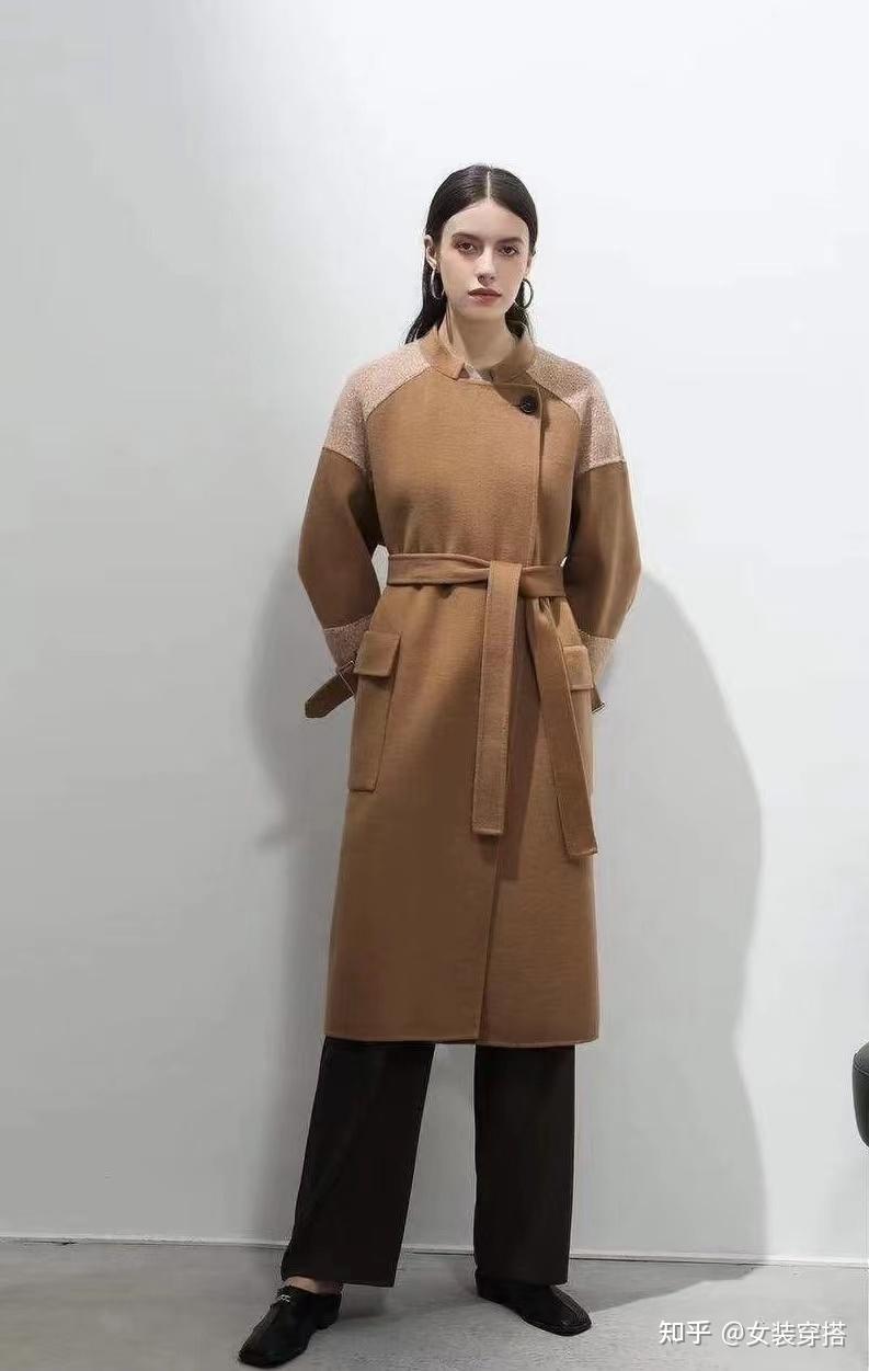 女装品牌折扣masilier奢华羊绒大衣厂家直销货源,茉莉坊