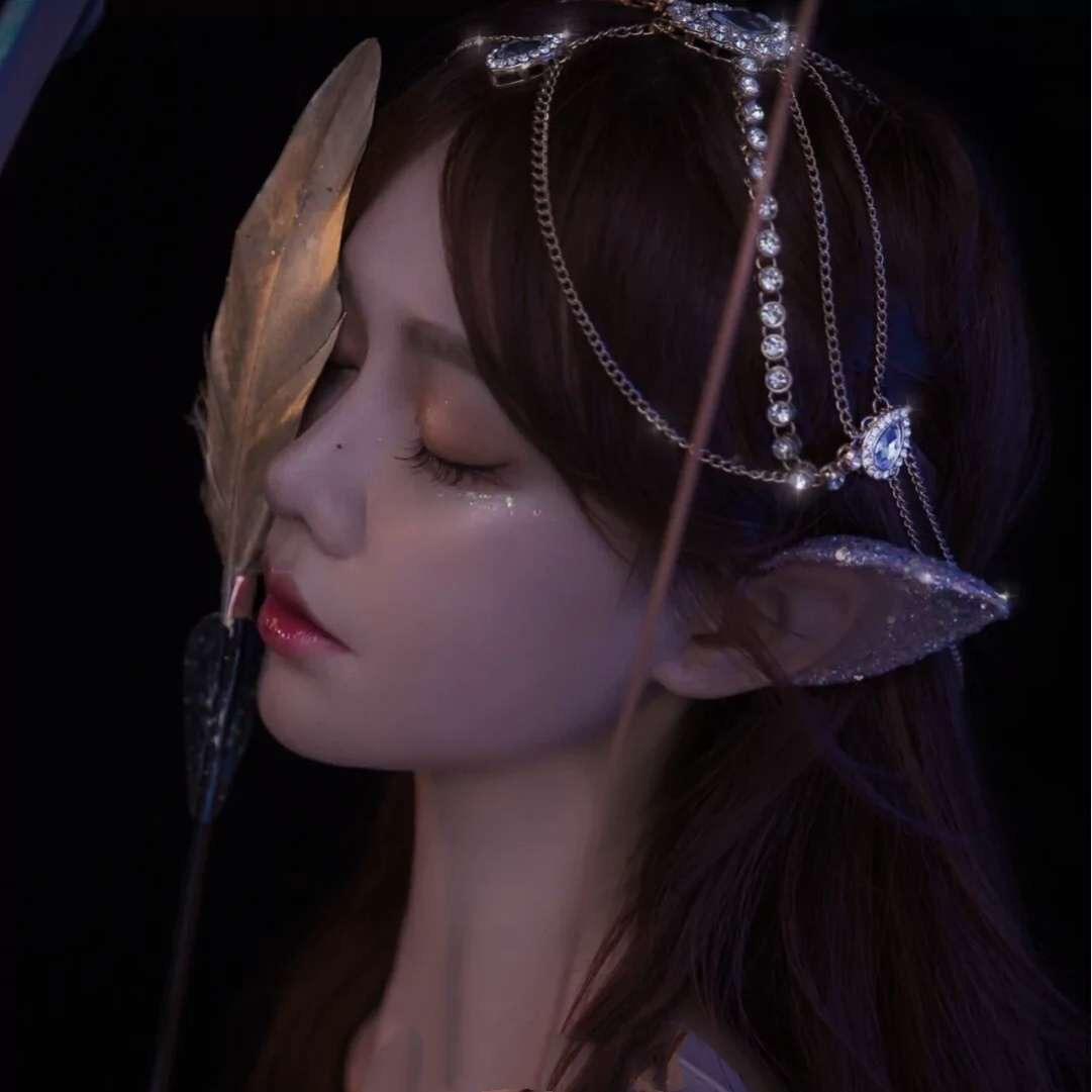 女生头像仙气小众一眼想到精灵和童话的小姐姐们