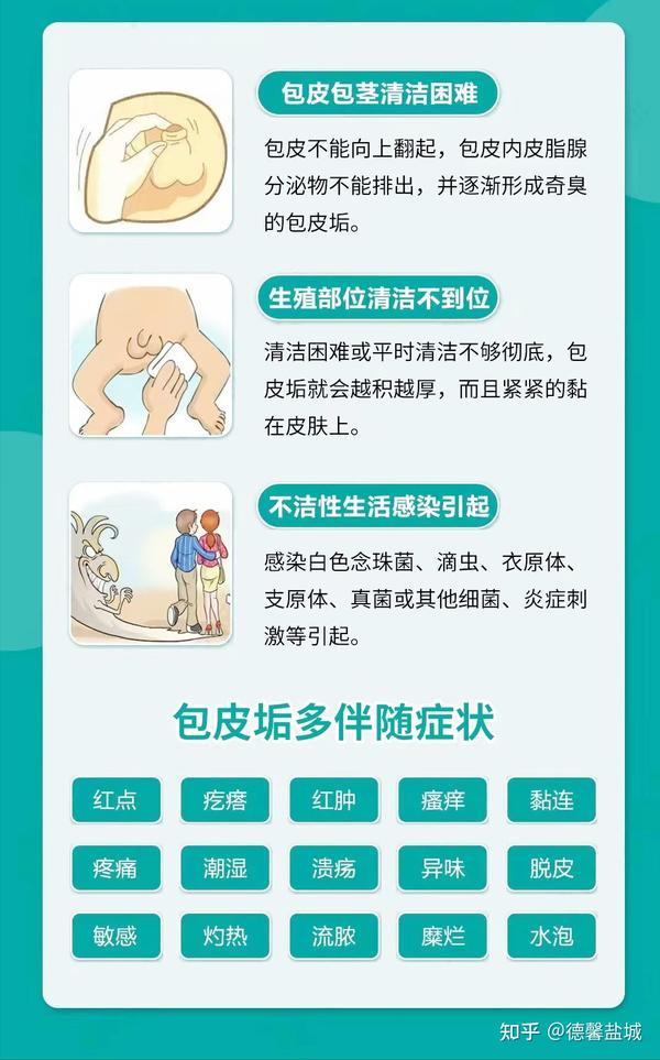 包皮垢增多的原因- 知乎