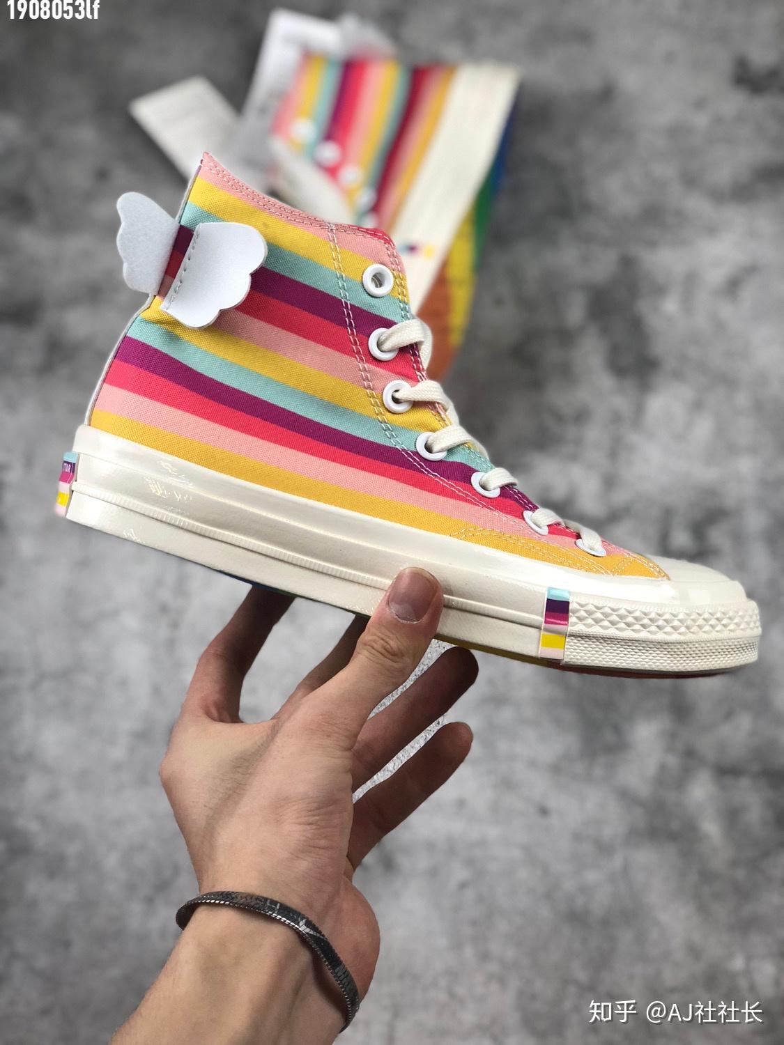 匡威彩虹鞋96 - 知乎