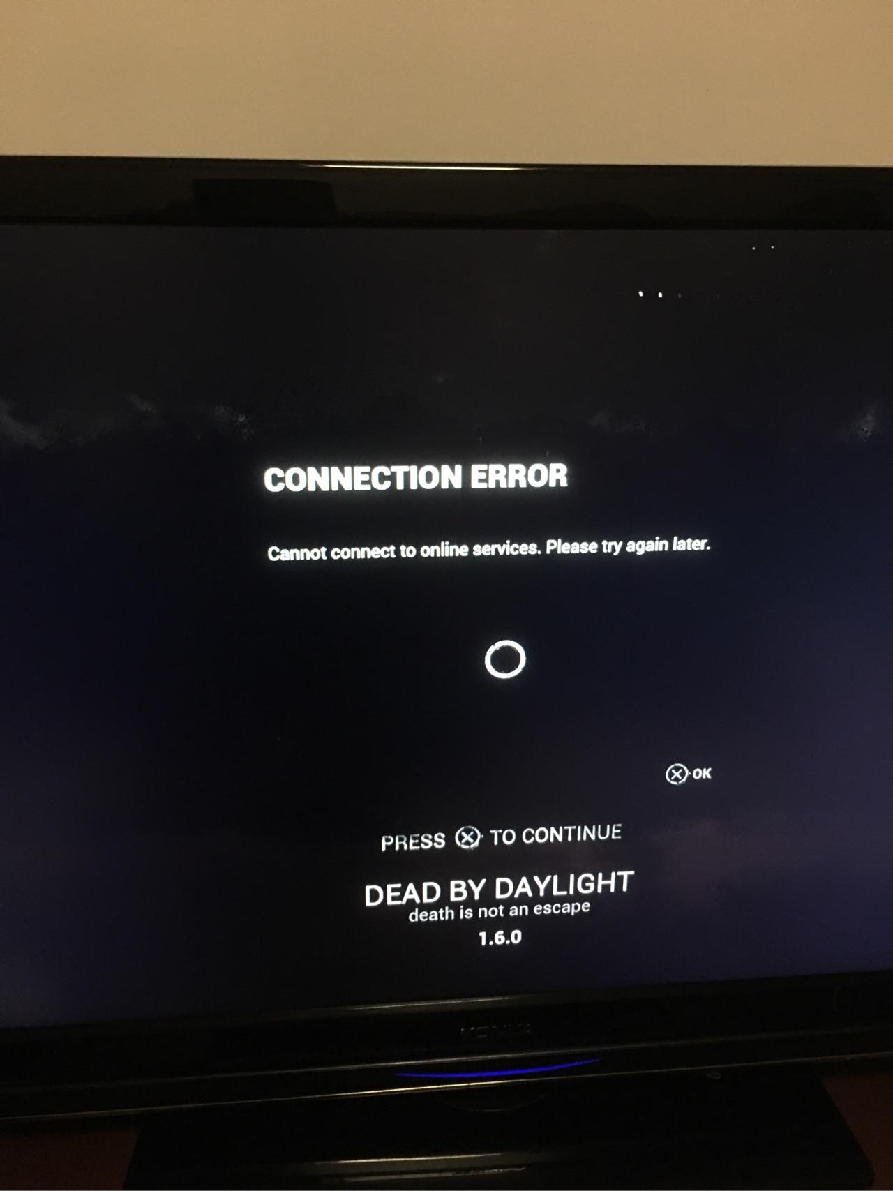 ps4的黎明杀机进不去显示无网络连接怎么办?