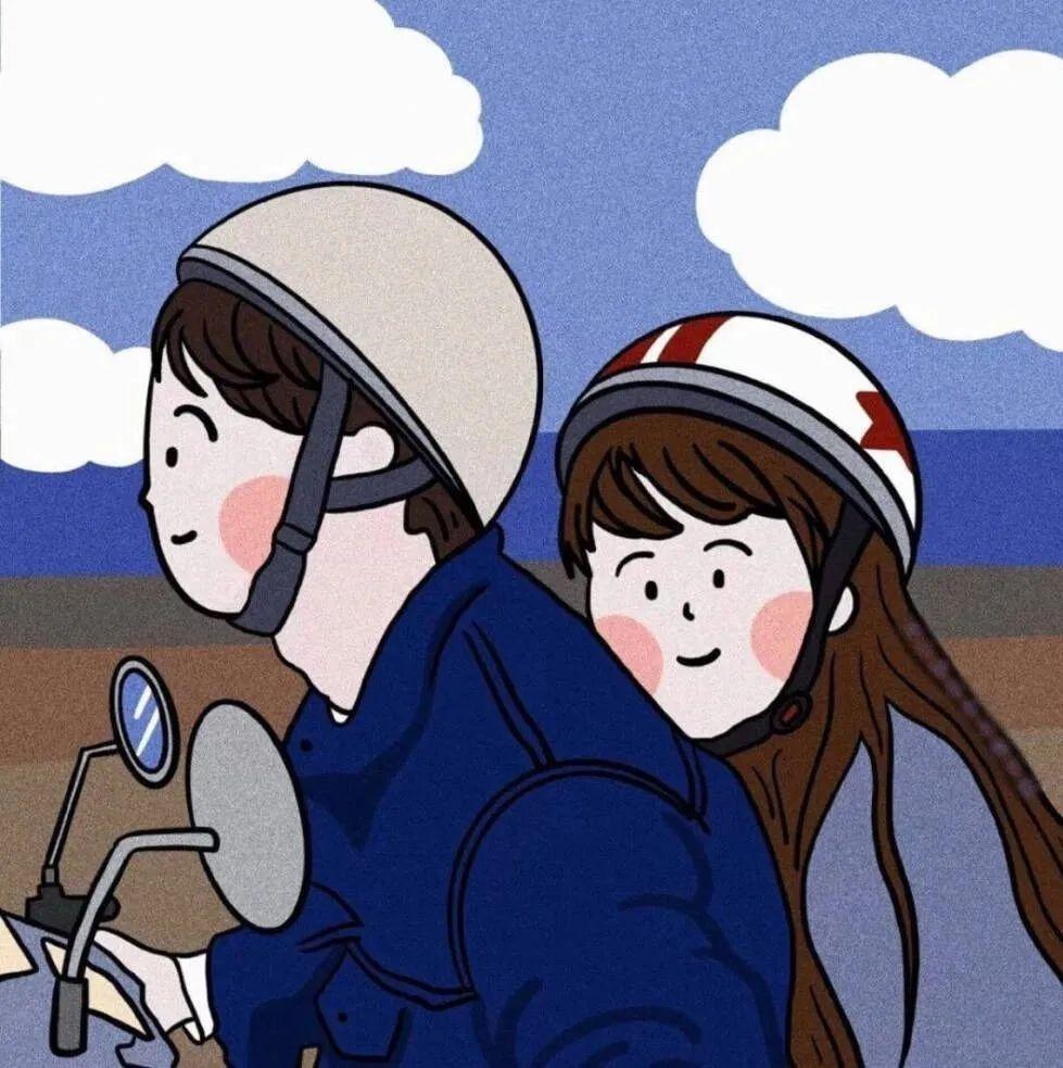 有哪些酷一点的动漫情侣头像?