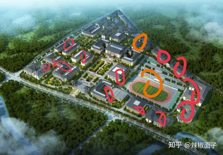 贵州中医药大学时珍学院鸟瞰图?