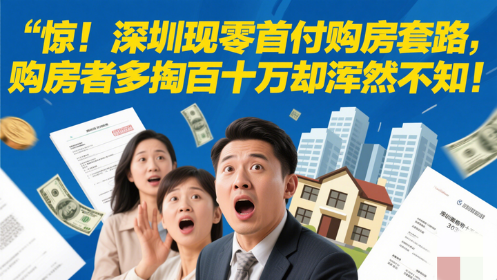 警惕零首付购房套路~ - 知乎