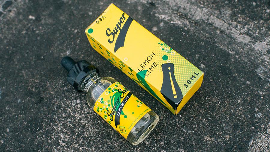 小清新饮料supersoda柠檬汽水烟油体验