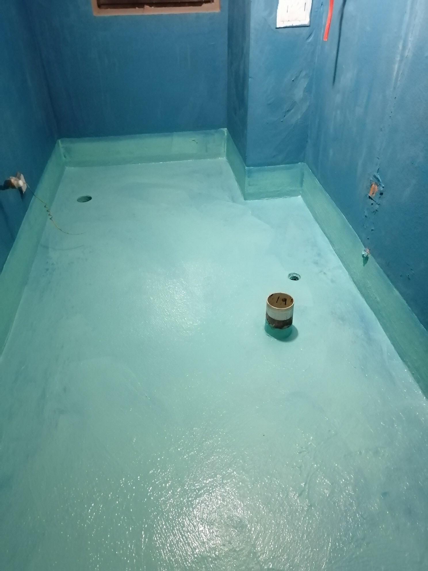 济南装修 | 玉兰花园德高防水施工中