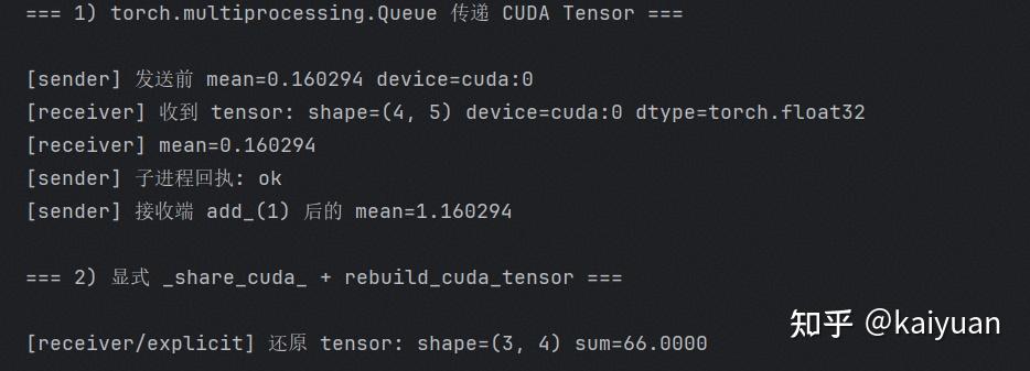 PyTorch中基于CUDA IPC的进程间Tensor共享简介 - 知乎