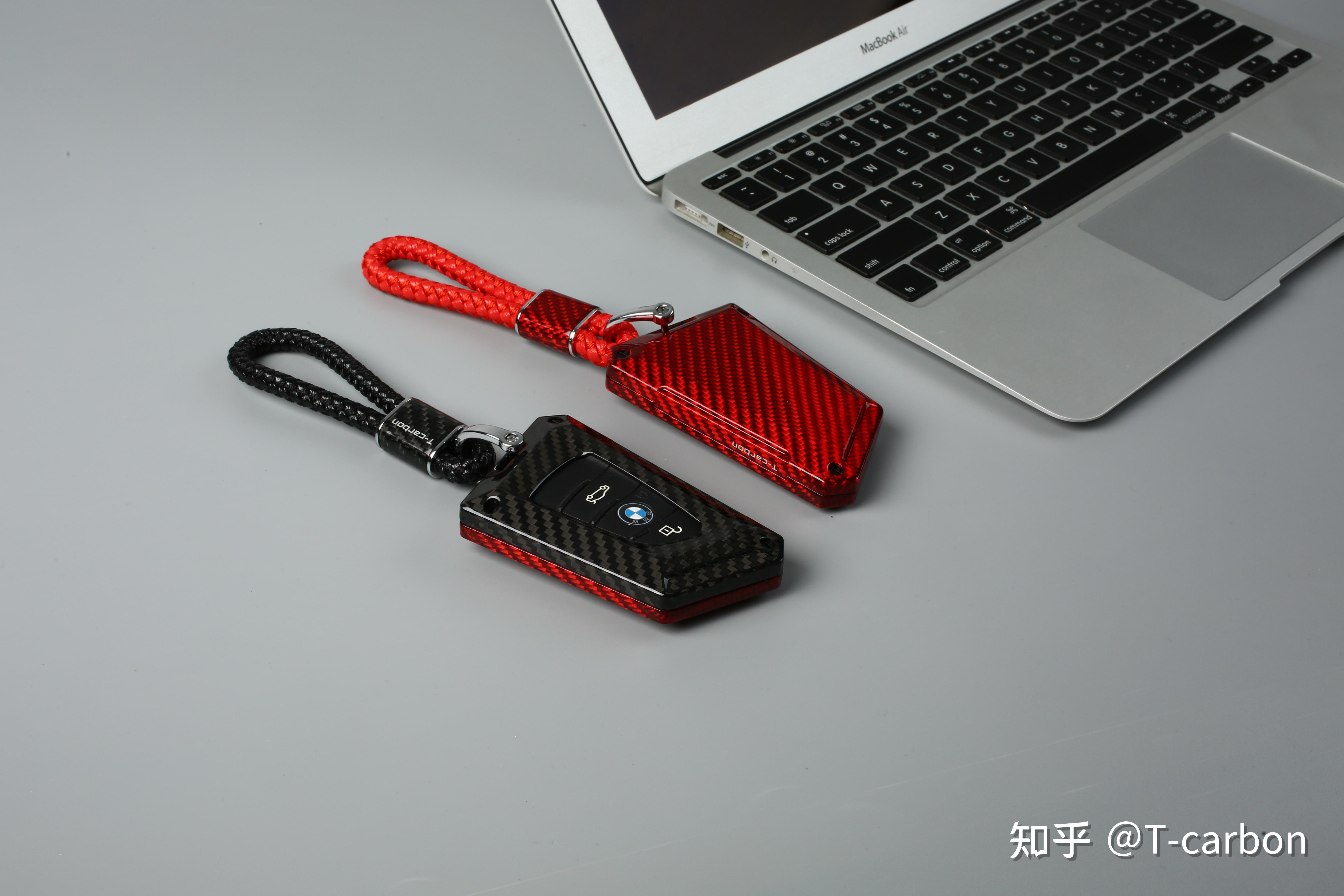 tcarbon金刚款碳纤维钥匙壳宝马车适用