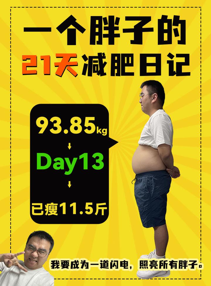 第13天减肥打卡（已痩11.5斤）挑战21天20斤 - 知乎