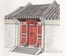 【中国建筑史知识干货13】——中国古代建筑大门细则 - 知乎
