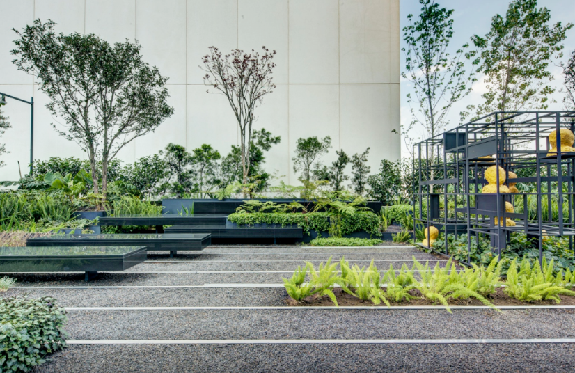 以直线为元素的景观设计案例needle景观案例分享第四十八期