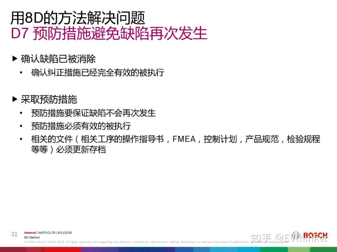 工程基础:德国博世8D问题解决方法论 - 知乎