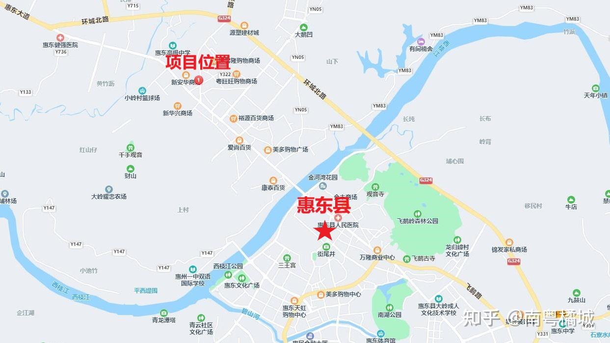 除此之外,惠州市惠东县还将计划在惠东县大岭街道办事处新建大岭第二