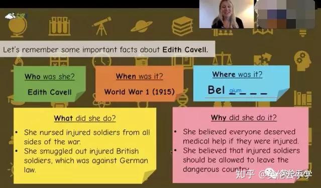 通过历史课edithcavell来学习日记写作