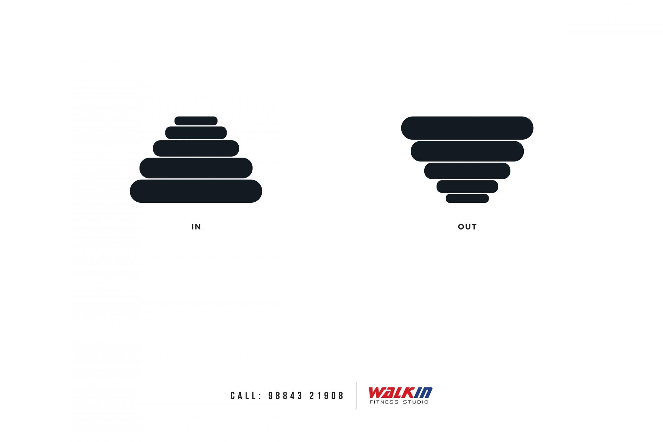 米其林轮胎肚也变倒三角整套海报非常极简,所运用到的设计元素也很