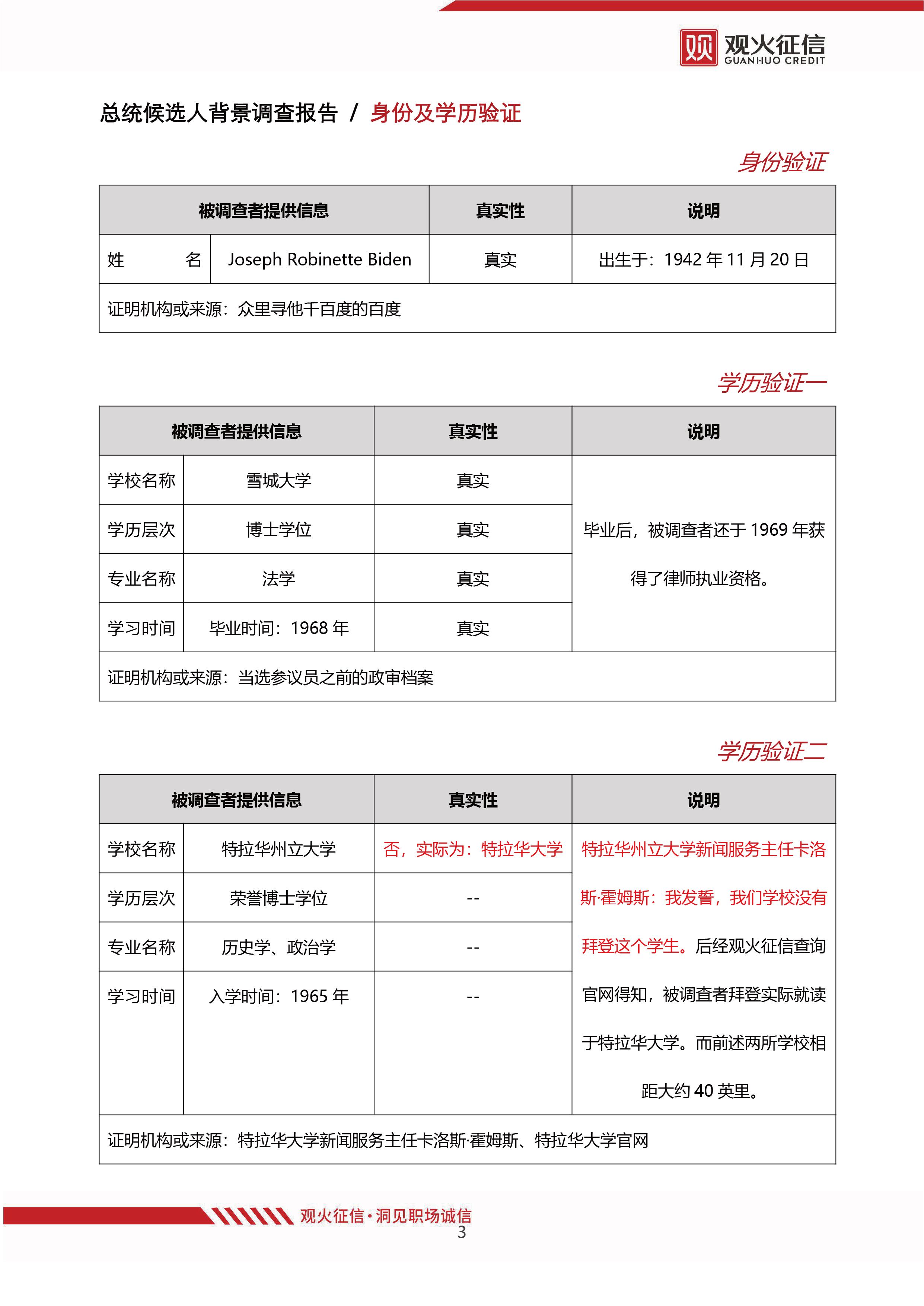 凯莱德背调报告模板图片