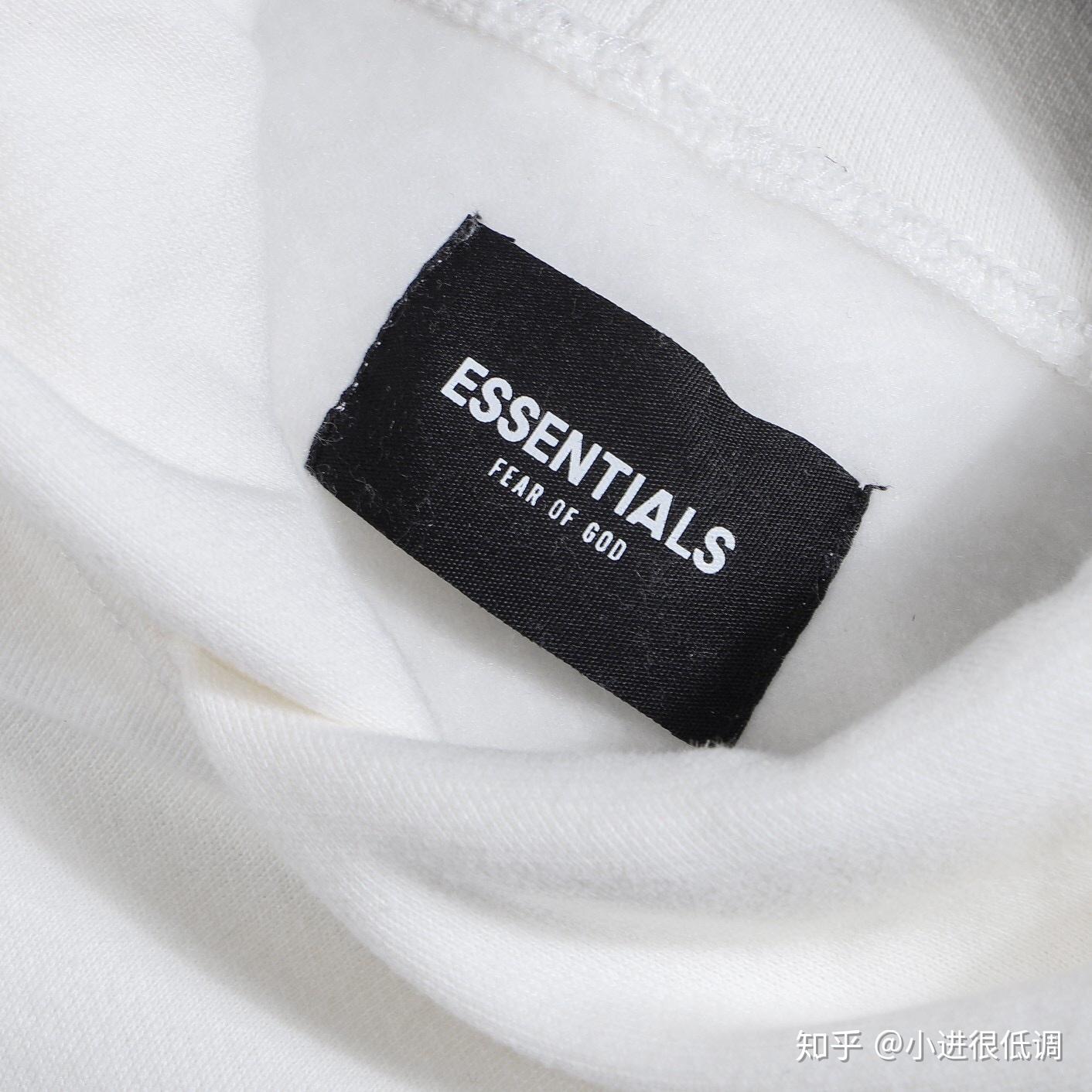 fearofgodfog副线essentials反光帽衫黑白两色展示讲解