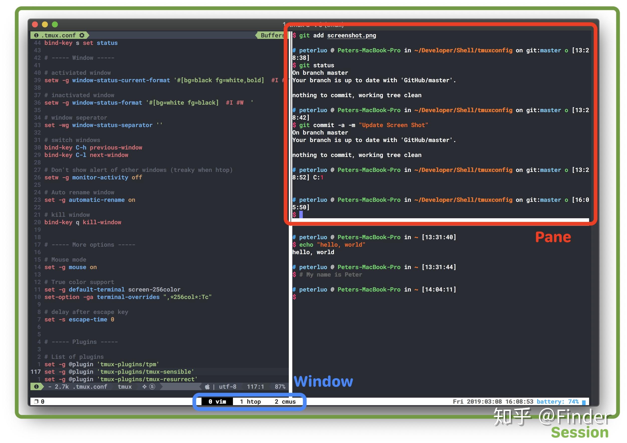 Аналог tmux для windows