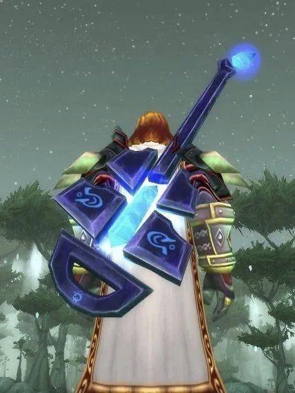 沙塔尔节杖(法力陵墓,节点亲王沙法尔)其实造型不怎么突出,主要是这个