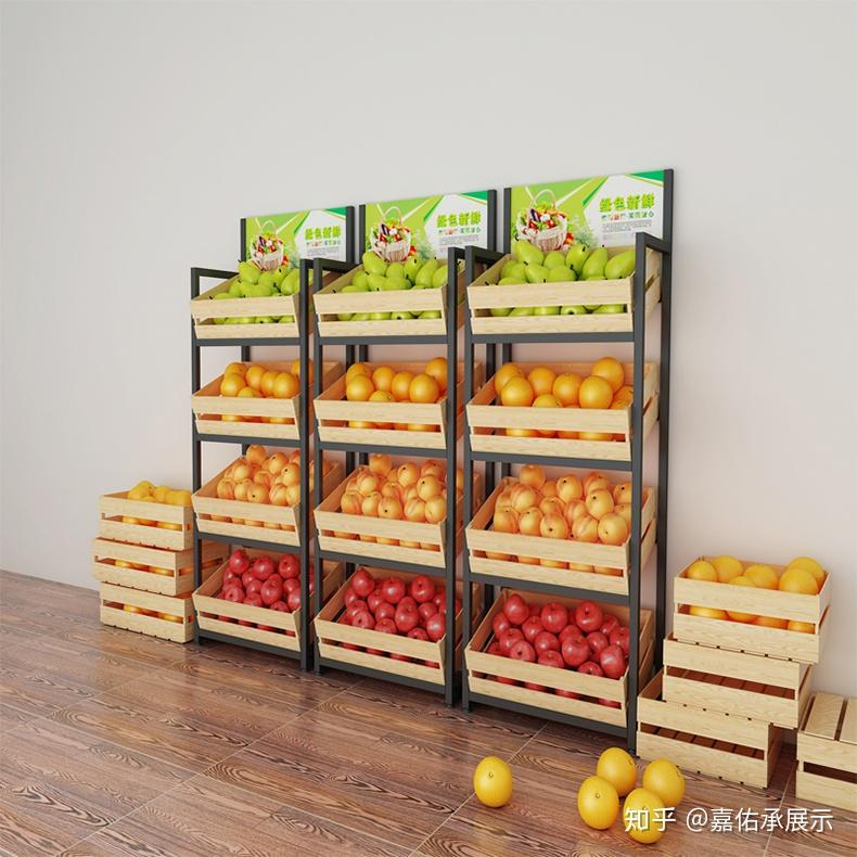 水果架批发水果货架直销超市水果货架定制水果店货架专业设计