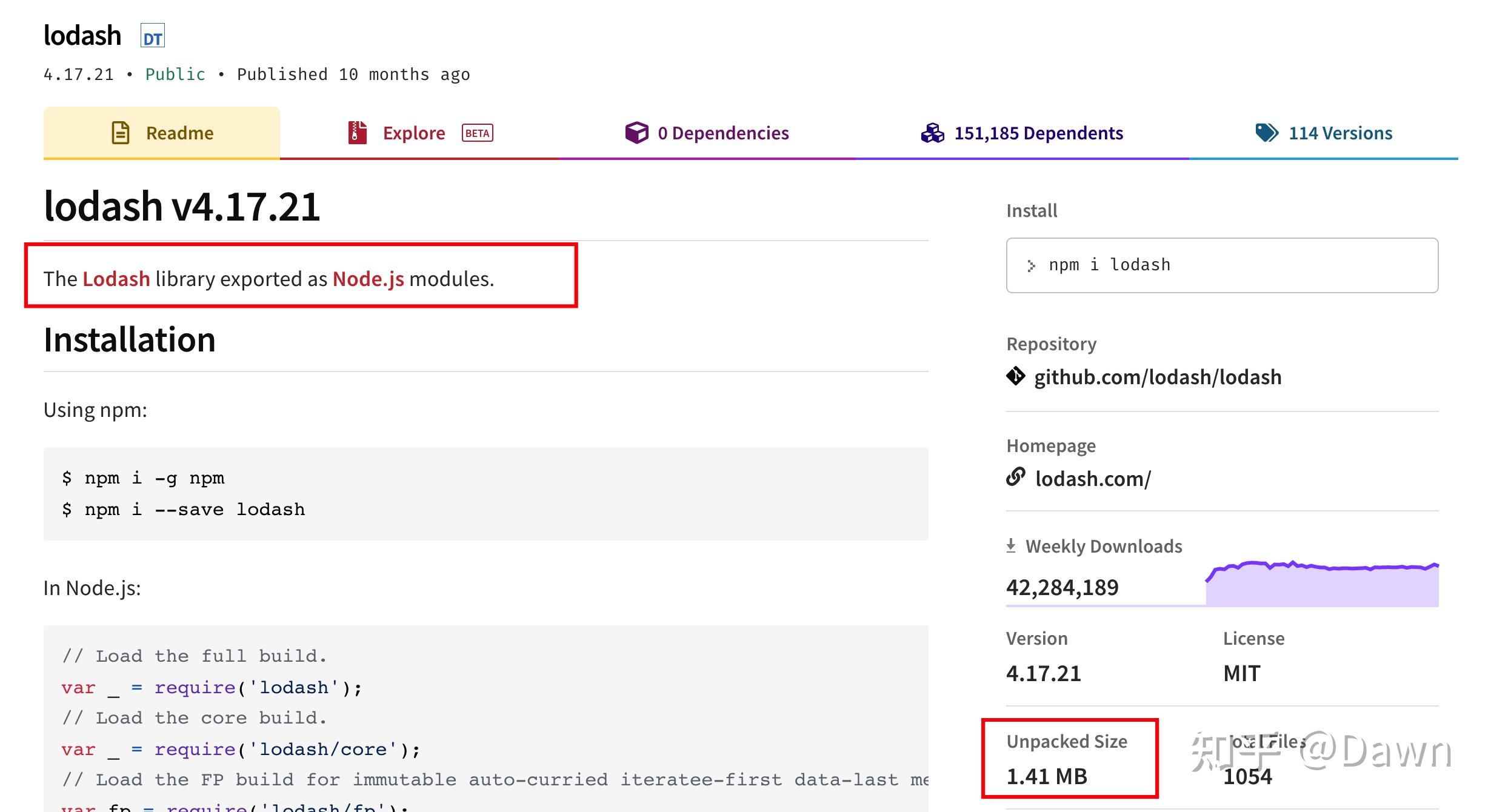 lodash和lodash-es有什么区别呢？ - 知乎