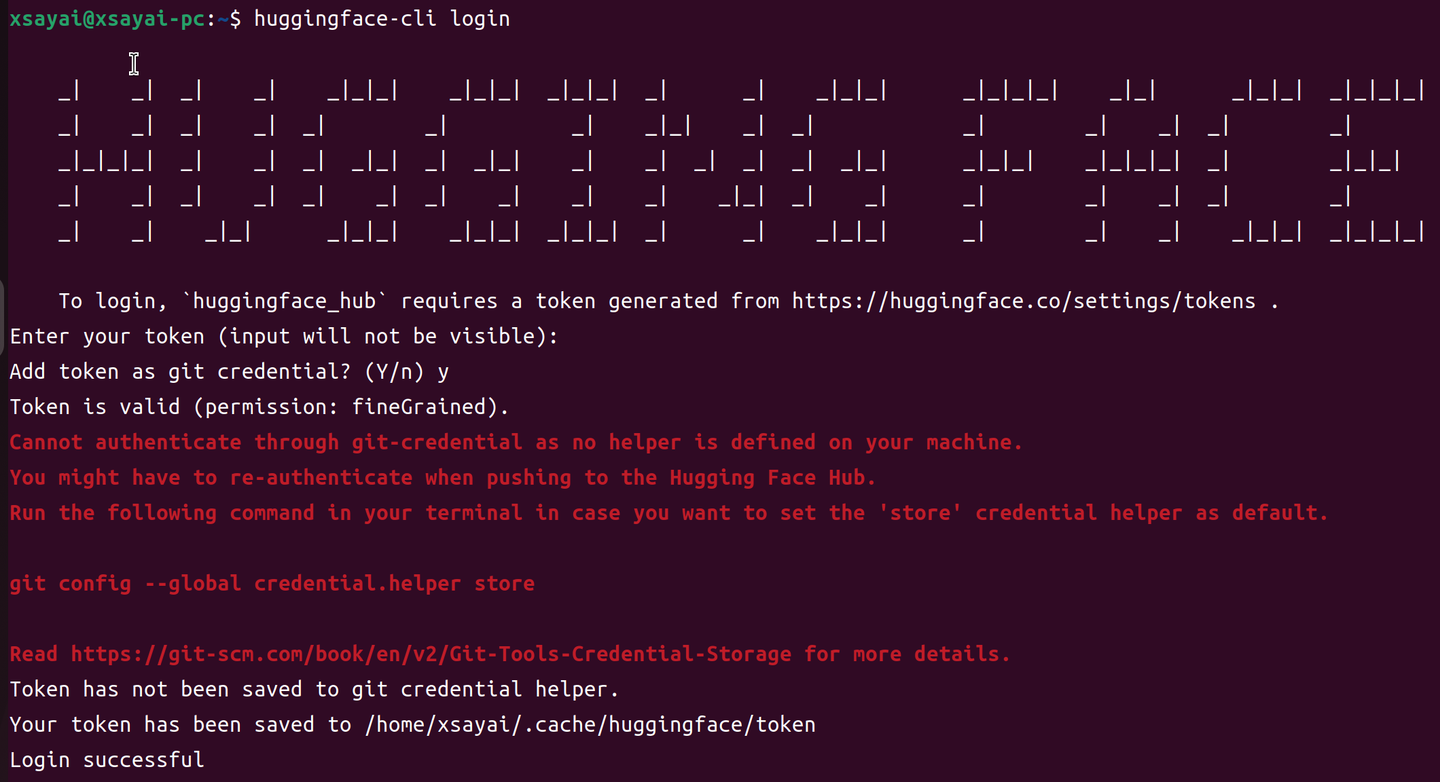 Huggingface cli Huggingface cli