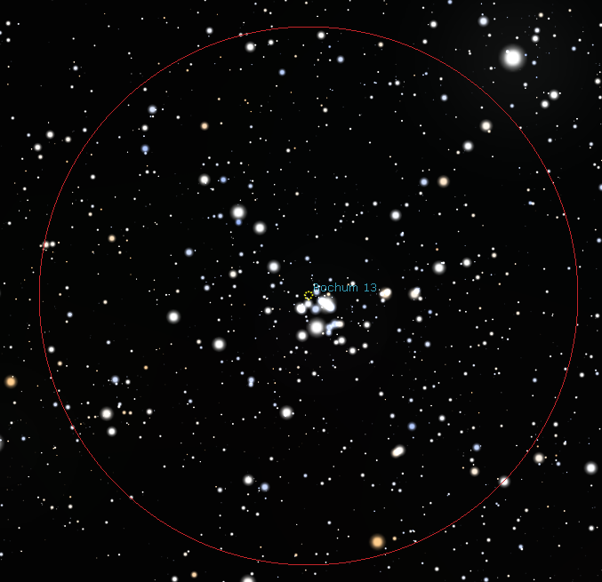 精选小众疏散星团图