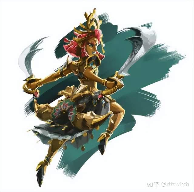 《塞尔达传说王国之泪》人形盖侬和三英杰后裔人设和介绍 - 知乎