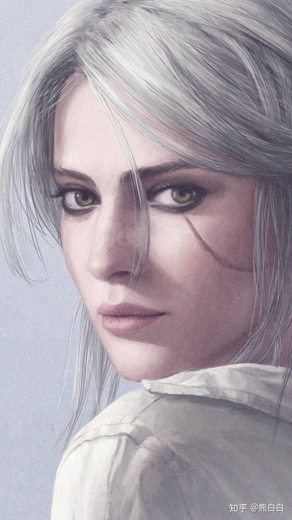 猎魔人原著希里脸上的疤长在什么位置? - 知乎