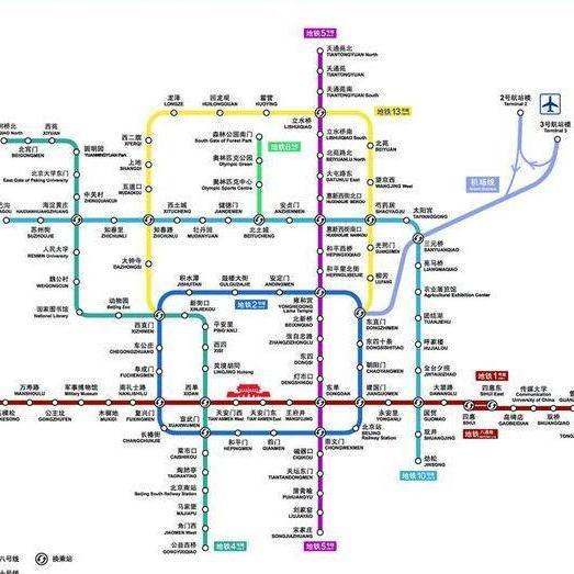 北京15号地铁站线路图图片