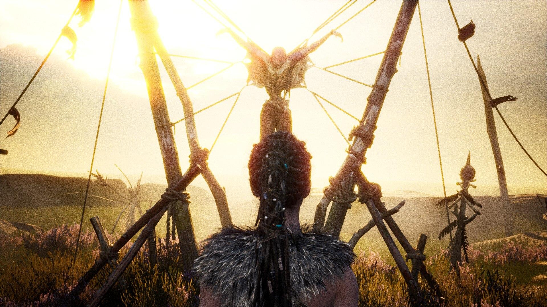 偷偷看到树下练剑的迪利恩,她第一次感受到希望,终于下定决心前去接近