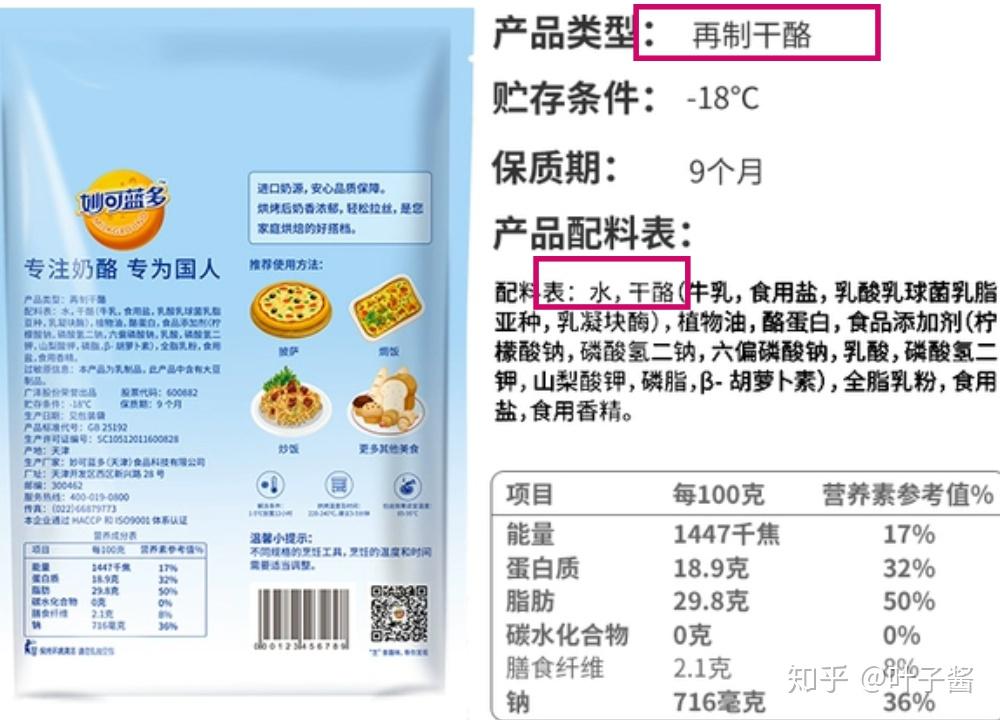 请问安佳的马里苏拉芝士碎是再制的吗? - 知乎