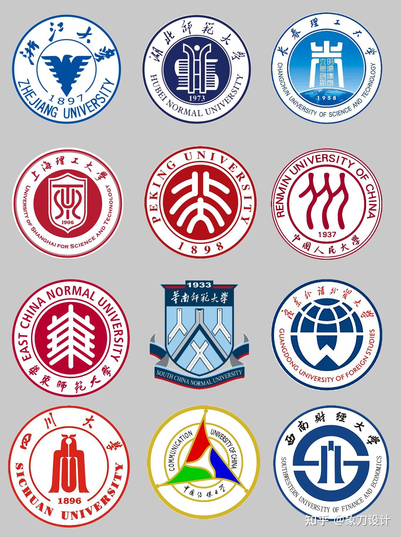 在哪里有全国所有高校校徽logo下载? - 知乎