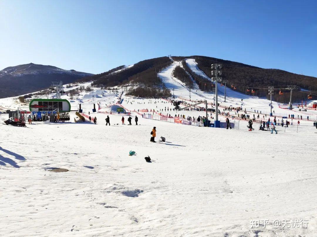 眉县太白山滑雪场图片