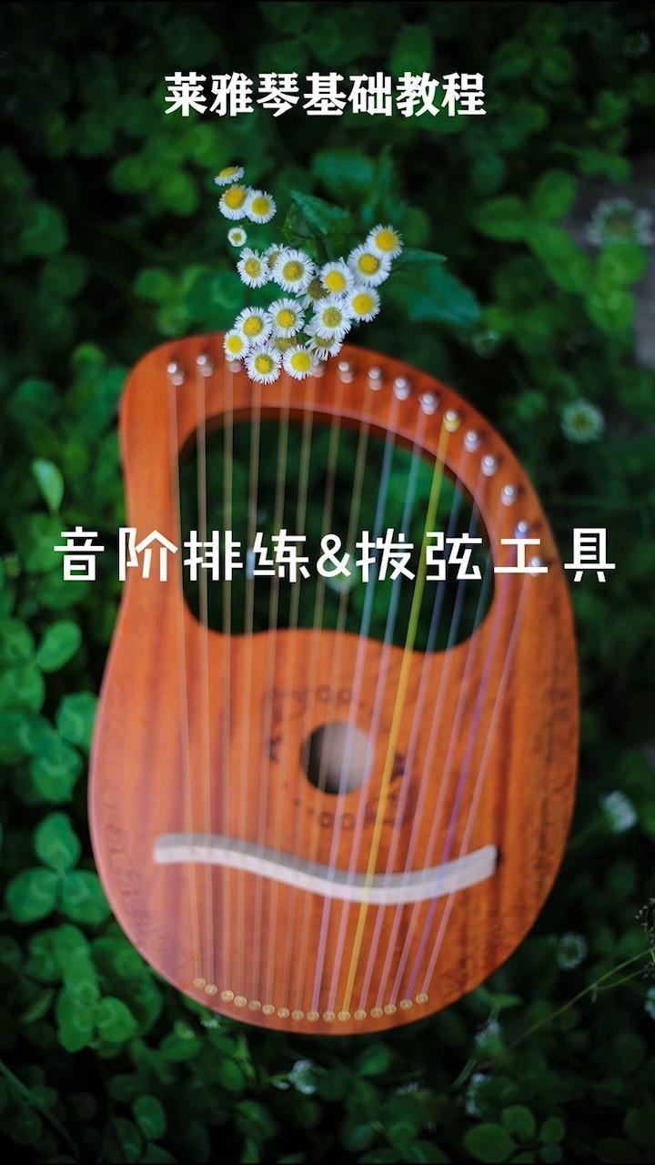 16弦莱雅琴音阶排列