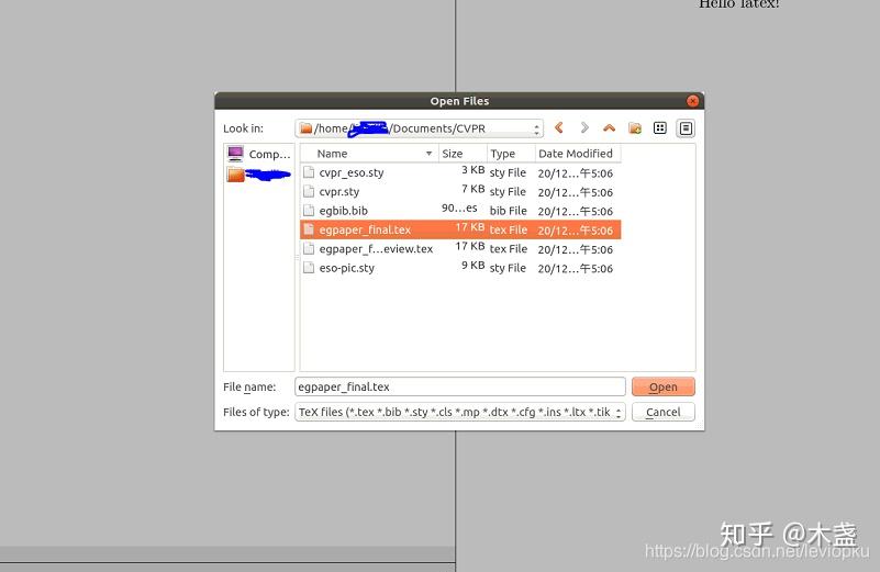 【以CVPR模板为实例】Ubuntu下搭建Latex编辑环境(texlive+texstudio) 知乎