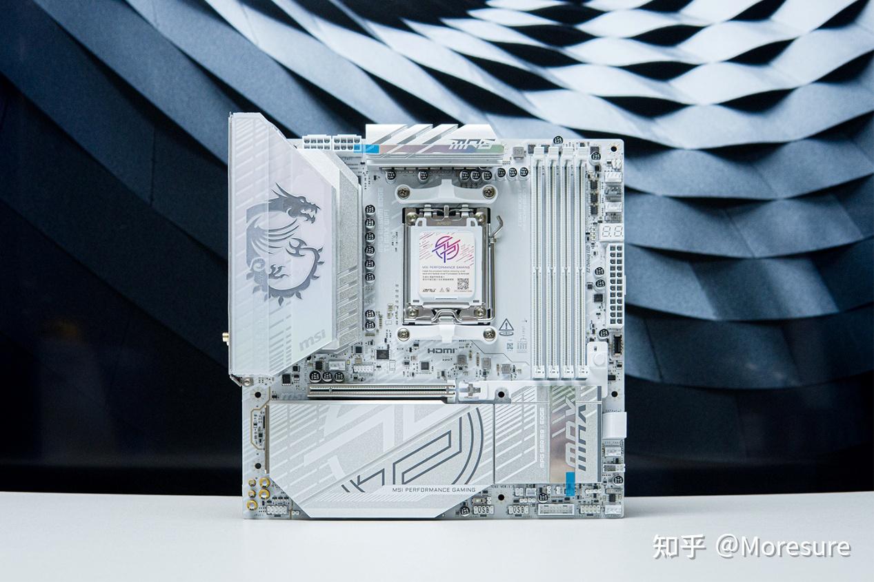 高性能纯白小板,微星MPG B850M EDGE TI MAX WIFI刀锋钛主板评测