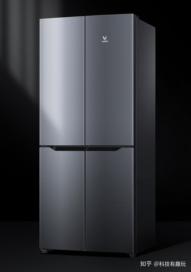 十字四门电冰箱新星超性价比的云米398十字四门冰箱全面看