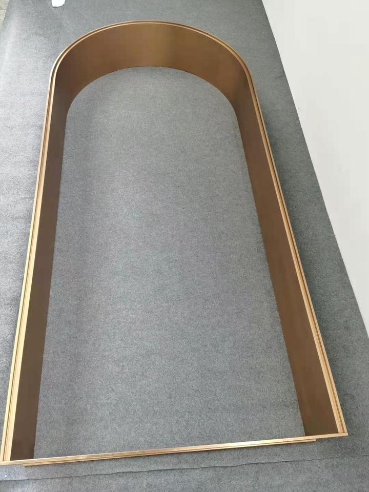 门洞不锈钢弧形包边 装饰条