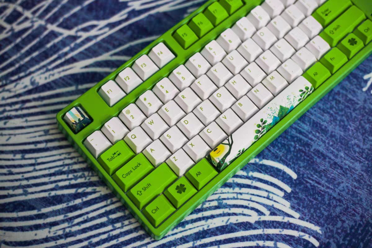 奶牛喷漆混灯樱桃红法拉利红樱桃红轴天空蓝樱桃红轴紫罗兰樱桃焦茶与